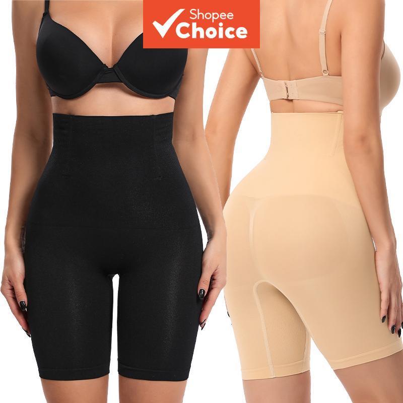 Cueca modeladora de cintura alta para mulheres, calcinha pós-parto, modelador corporal, calcinha abdominal, shorts de