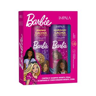 Shampoo+condicionador Impala Barbie 250ml+250ml Cachos Do Poder em Oferta na Shopee