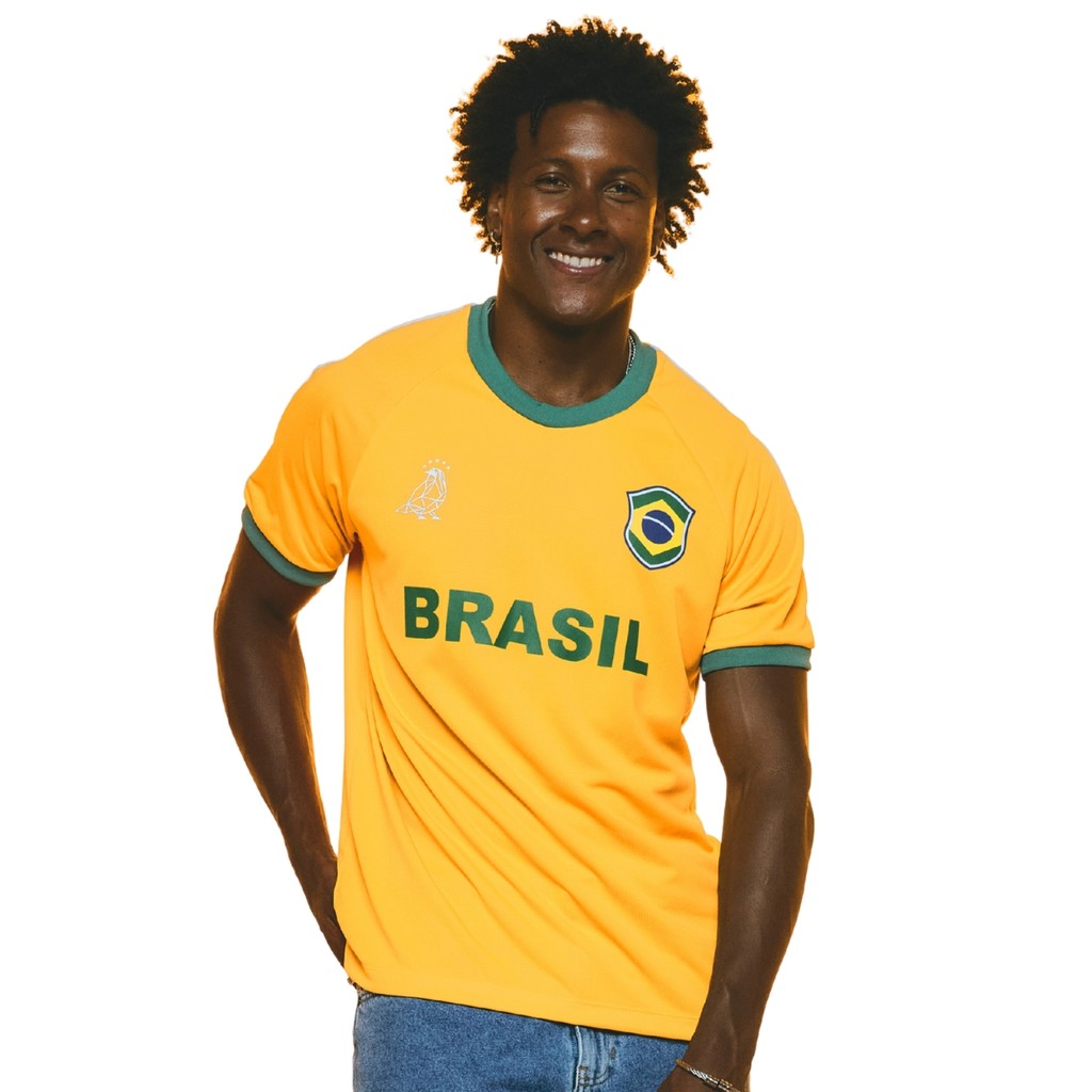 Camisa Brasil Cheiro Braziline Licenciada 2026