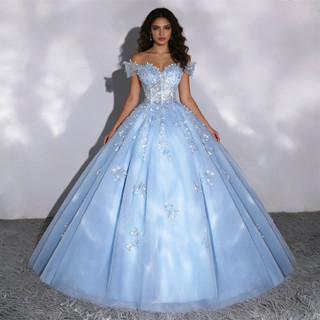 Vestido de Festa Longo com brilho para Mulheres Azul Verde Vermelho Rosa para 15 Anos Quinceanera Formatura