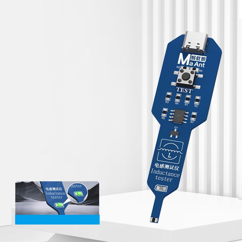 Detector Eletrônico Preciso Medidor De Capacitância De Indutância Portátil Placa-Mãe Bobina Testador Rápido