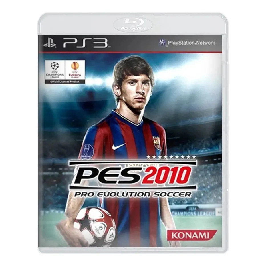 Jogo Pes 2010 Ps3 Midia Fisica - Usado