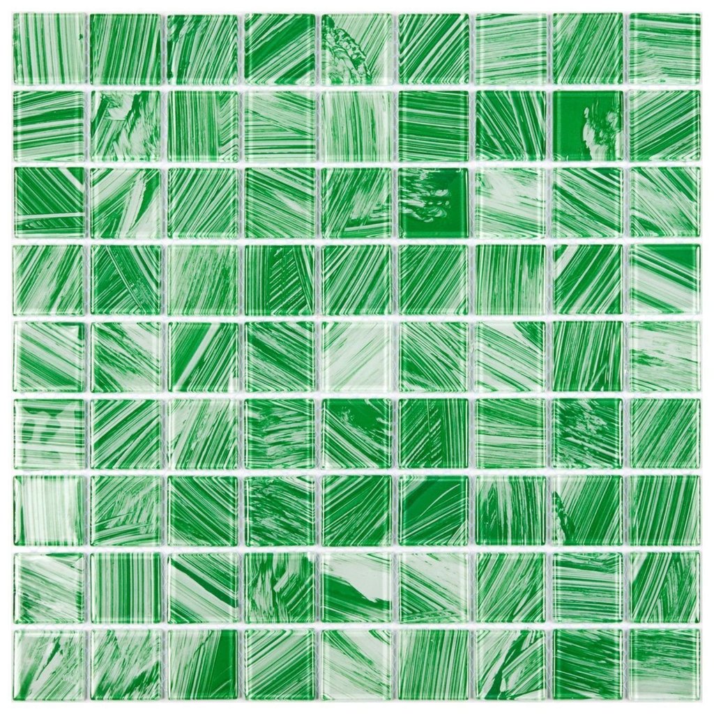 Revestimento Pastilha de Vidro Monet de 29cm x 29cm Rende  Glass Mosaic
