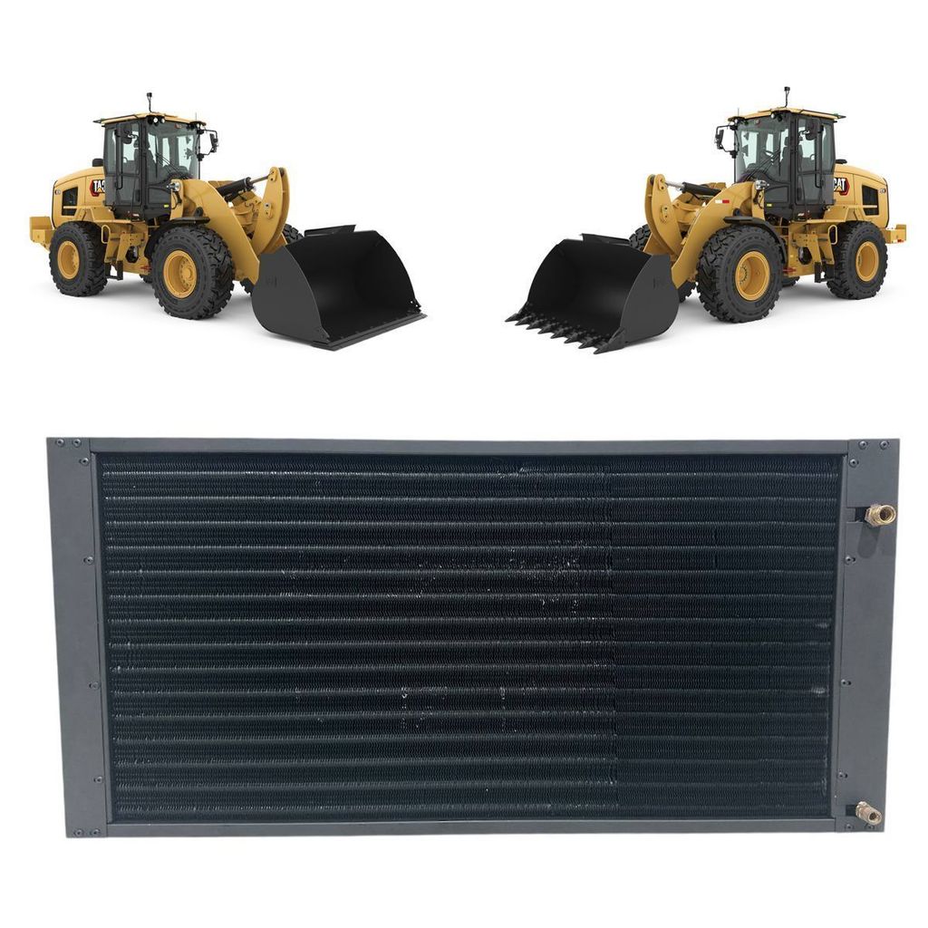CONDENSADOR AGRIC. PA CARREGADEIRA CAT 924 / 938 G2 TUBO ALETA COBRE 1252873 125-2873