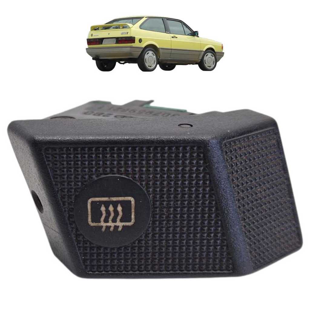 Chave Botao Desembacador Vidro Gol Gti e GL satelite