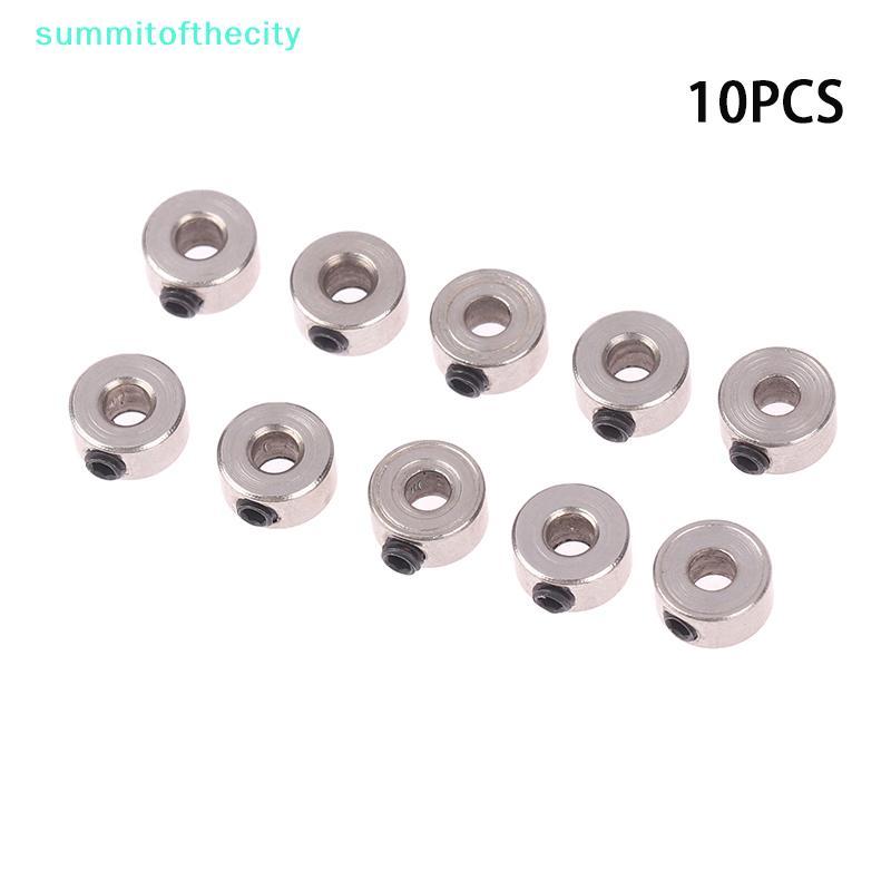 Nobleflying 10 Pcs Colar De Roda Loer Eixo Bucha De Aço Rolha De Trem De Pouso Diâmetro Interno 2.1/3.1/4.1/5.1 Mm Para