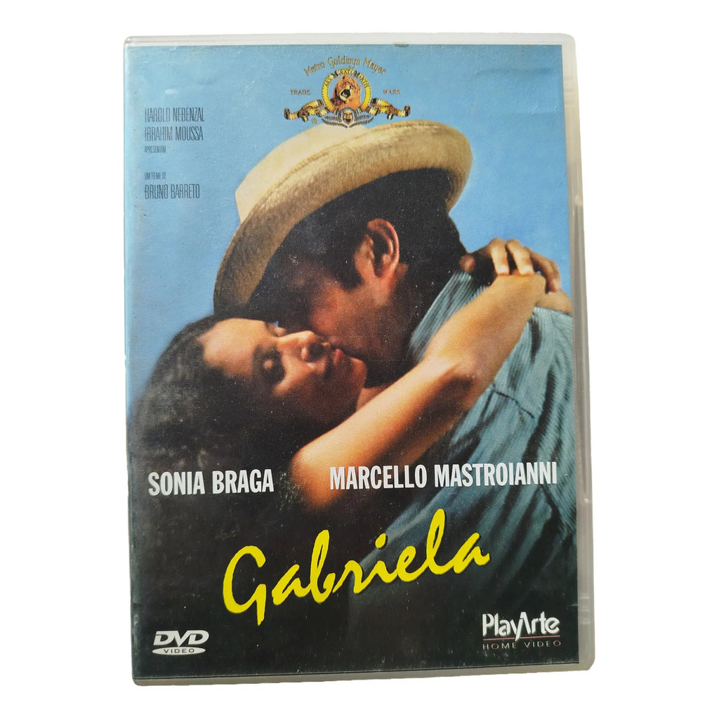 DVD Filme Gabriela Bruno Barreto Sonia Braga Marcello Mastroianni