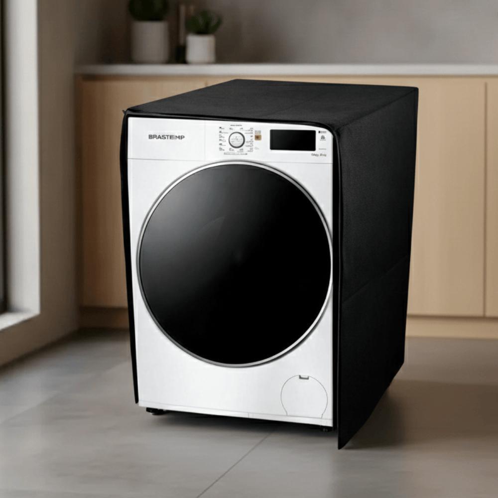 Capa Premium Lavadora e Secadora Brastemp 10kg 11kg Abertura Frontal com Zíper