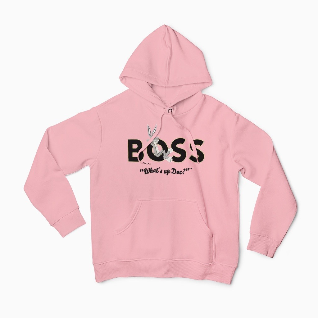 Moletom Masculino Canguru Estampa Boos Personalizada Casaco Moderno Tendencia Inverno — imagem 2 de 2