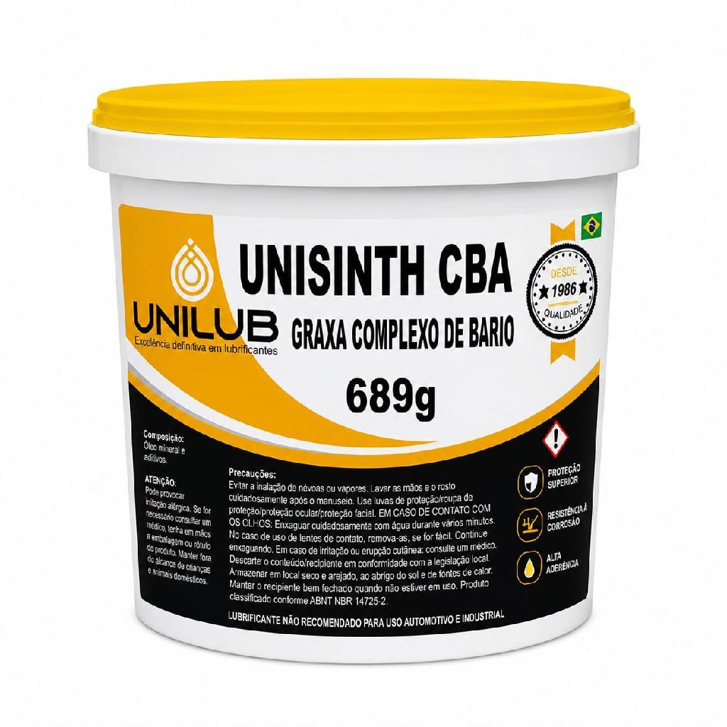 Graxa Unisinth CBA - Complexo de Bário 689g – Fusos de Esfera e Roscados