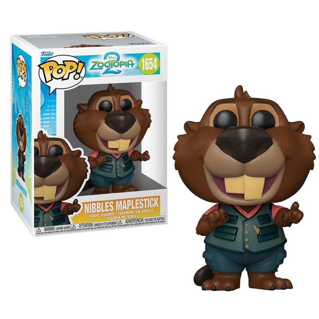 POP FUNKO 1654 Disney: Zootopia 2 Nibbles Maplestick Figure