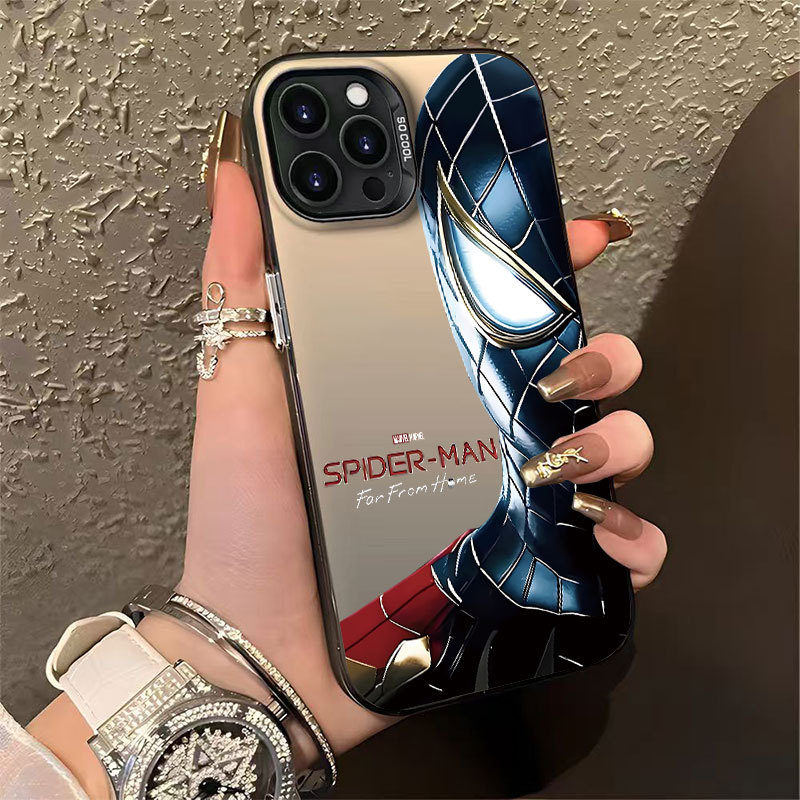 Adequado para POCO F3 REDMI 10C 12 13C 9A nota 11 12 13 14 novo estilo Anime Spiderman resistente a choques caso de tele