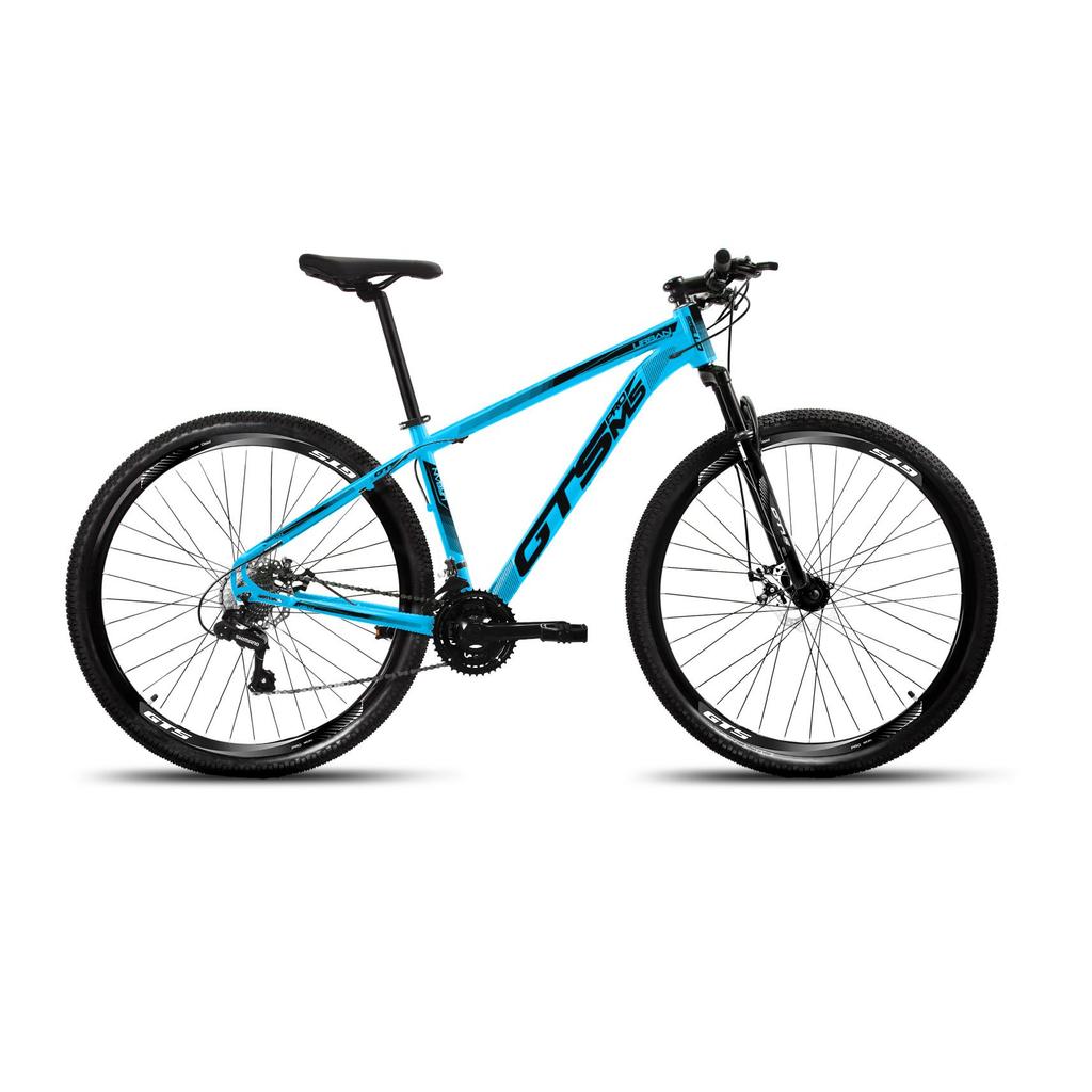 Bicicleta Aro 29 GTS Urban Color Câmbios Shimano 21 Marchas Freio a Disco