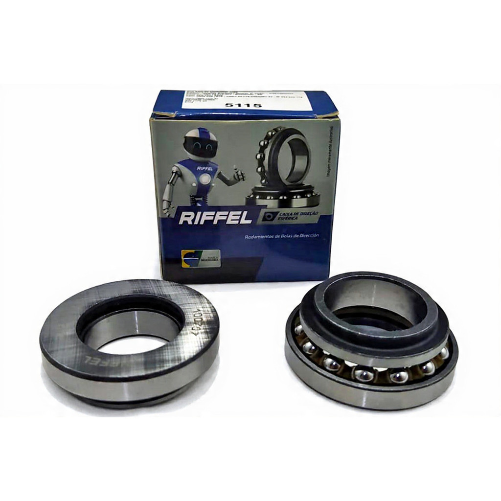 CAIXA DE DIREÇÃO ESFERICA RIFFEL HONDA TITAN 125 / 150 / 160 / FAN 125 / 150 / 160 / START / CARGO