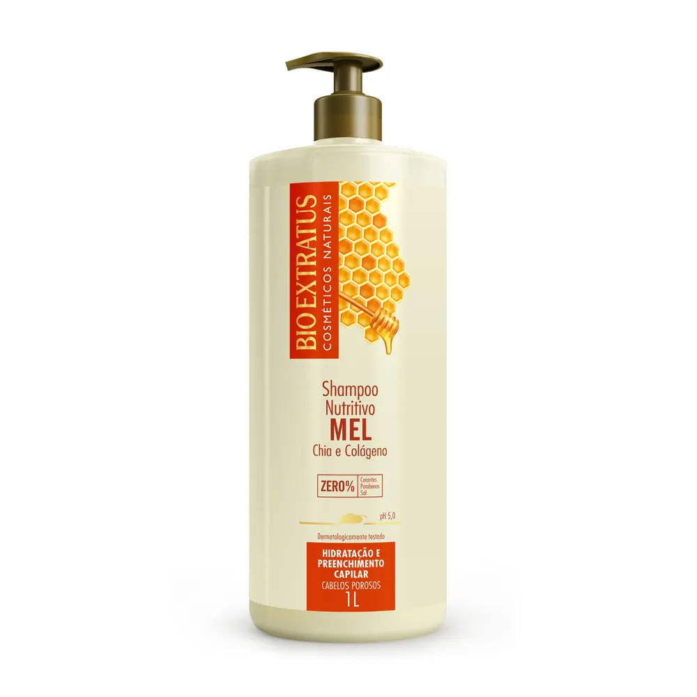 Shampoo Bio Extratus Mel 1L