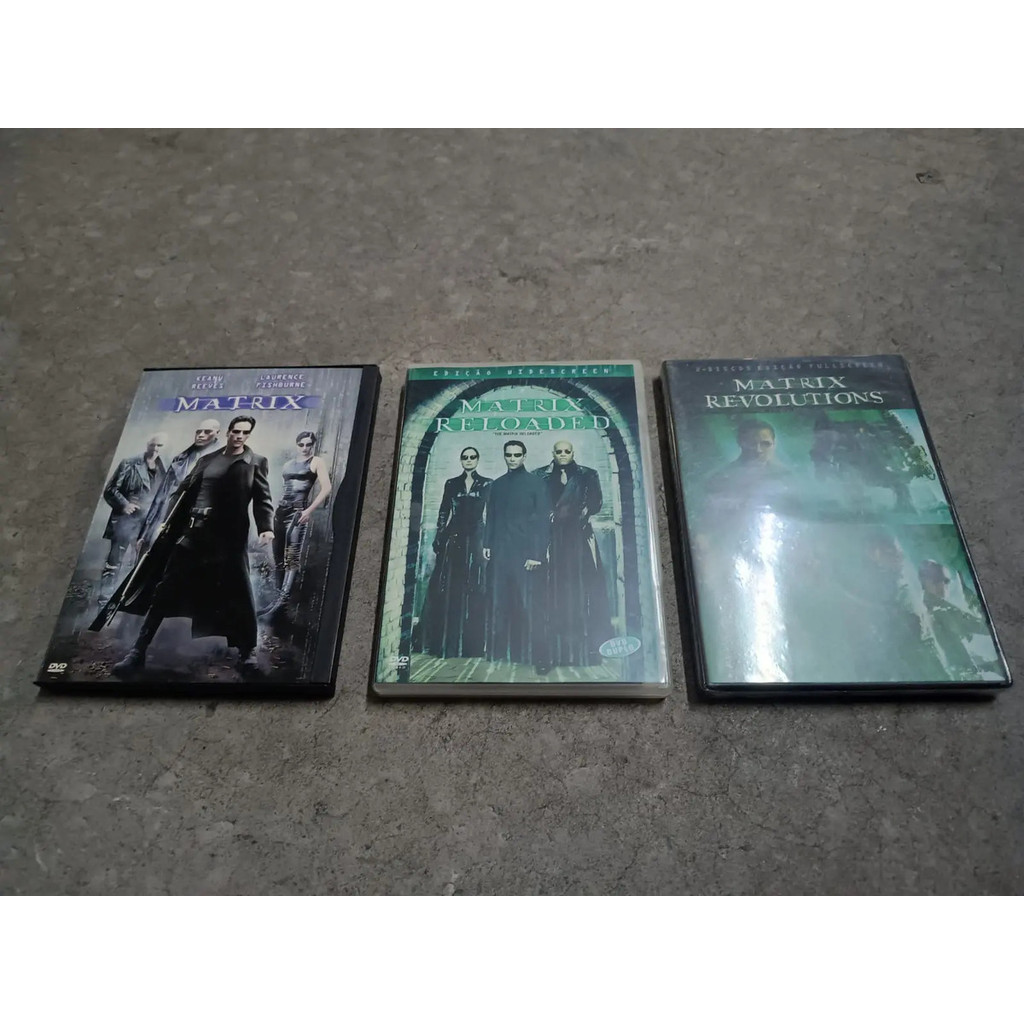 Dvd U - Trilogia Matrix Reloaded Revolutions