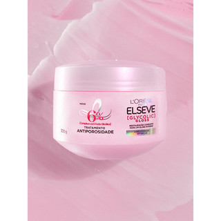 Máscara Capilar L'Oréal Paris Elseve Glycolic Gloss Antiporosidade, com Ácido Glicólico, Selador