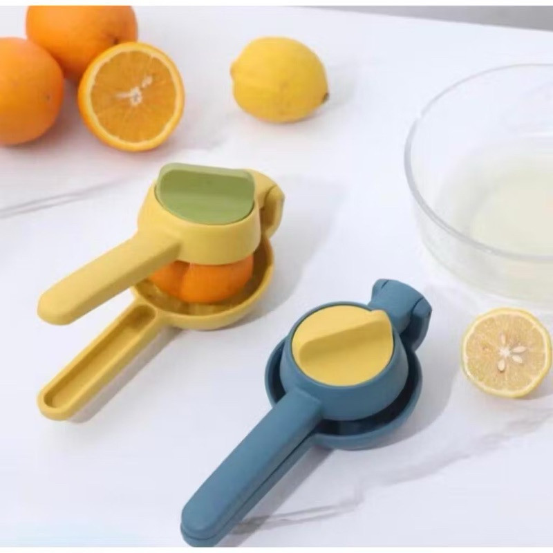 Espremedor de Limão Laranja Manual Giratório 2 em 1 Suco Frutas Caipirinha