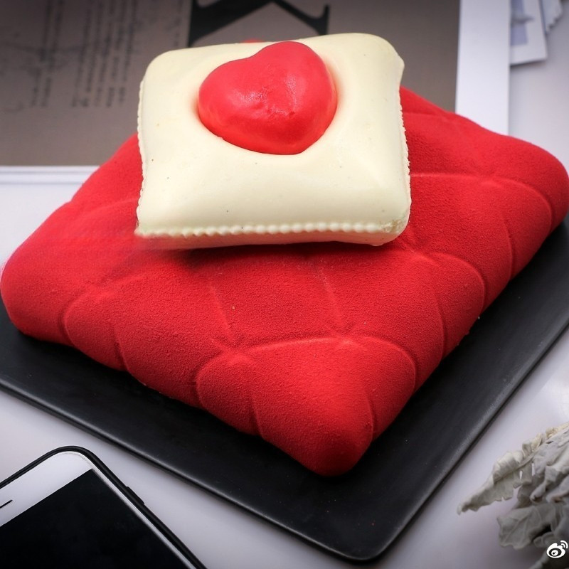 Molde quadrado para mousse de pastelaria, sobremesa, travesseiro, mousse, bolo, faça você mesmo, molde de Silicone para