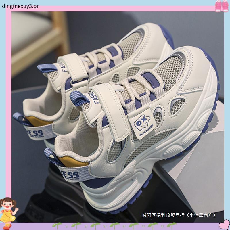 tênis infantil masculino kit tênis infantil masculino Meninos sapatos tênis 2024 novo outono inverno crianças correndo