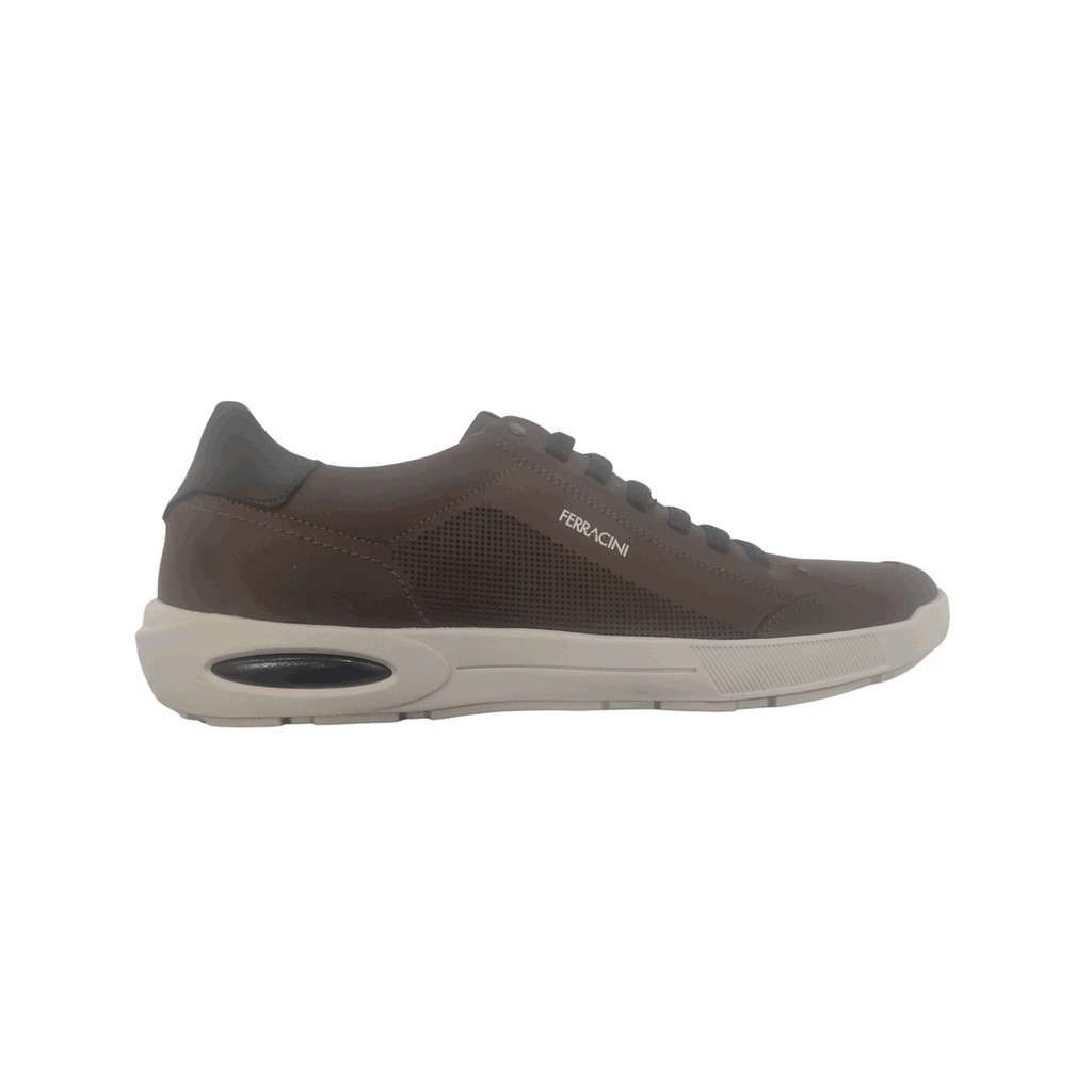 Sapatênis Masculino De Couro Pulse Ferracini 2275b Chocolate