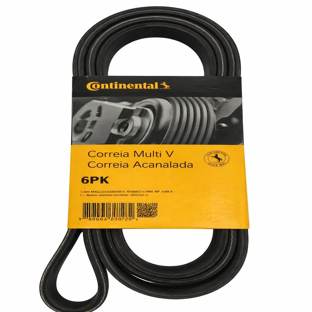 Imagem Correia Poly V Ford Fiesta Ecosport 1.0 1.6 Zetec 6pk2245 6PK2245RNH