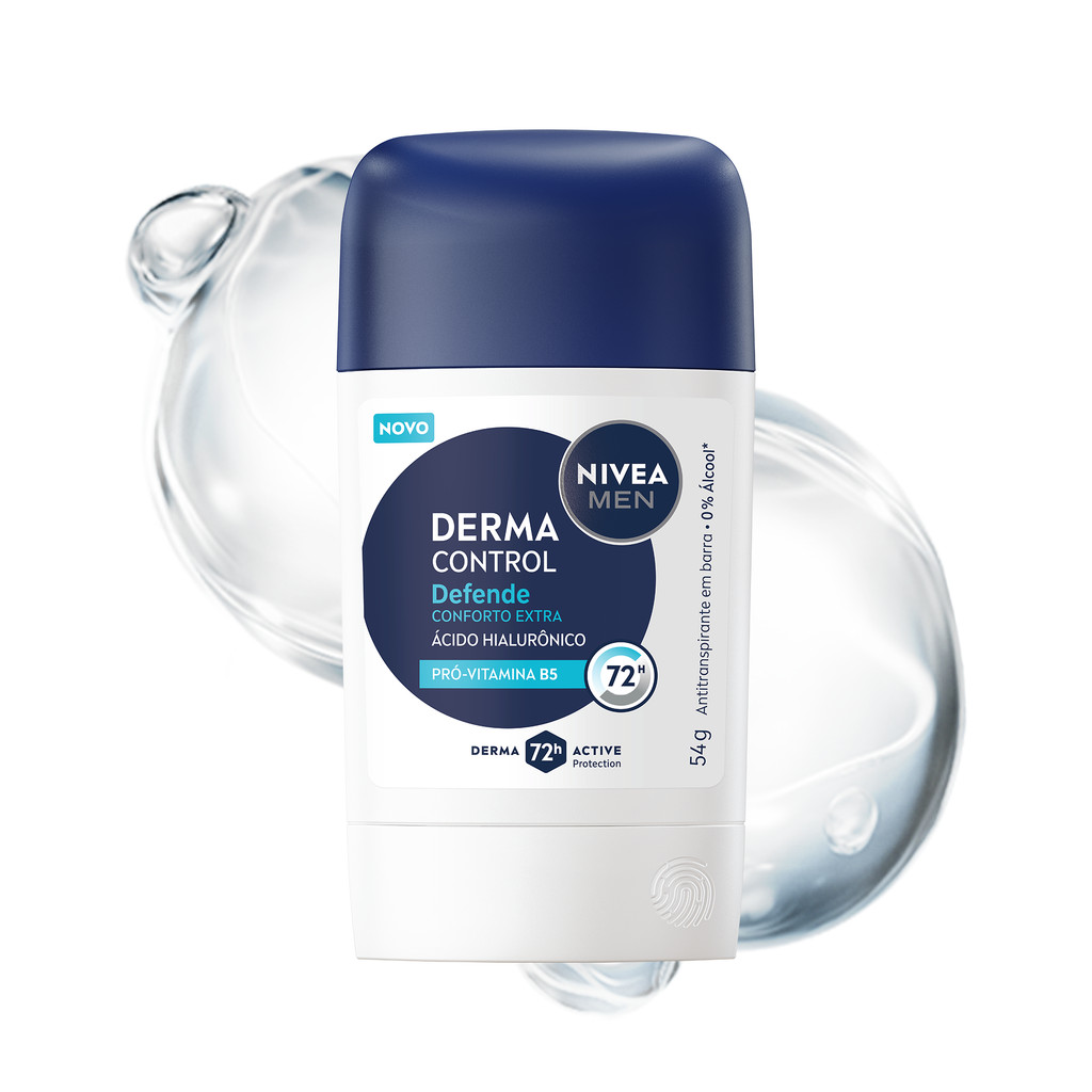 NIVEA MEN Desodorante Stick Derma Control Defende 54g