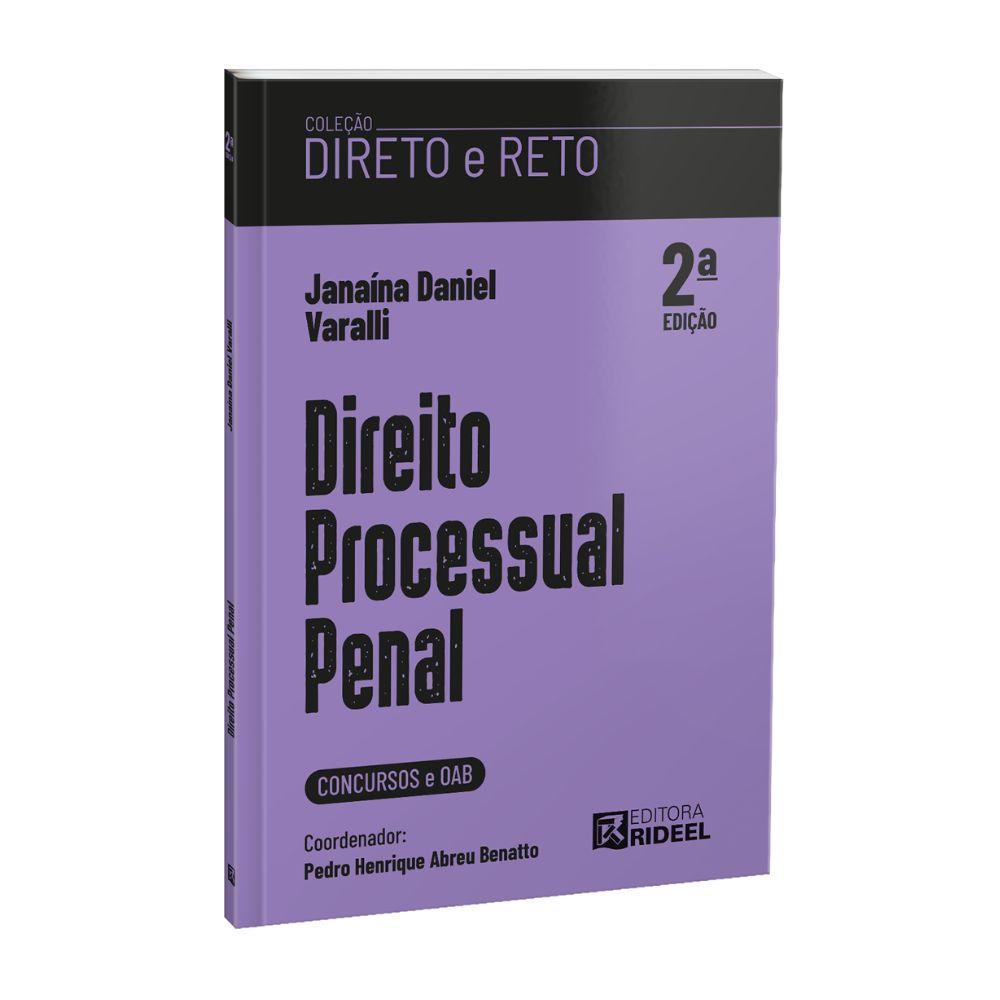 Livro Direito Processual Penal Concursos e OAB