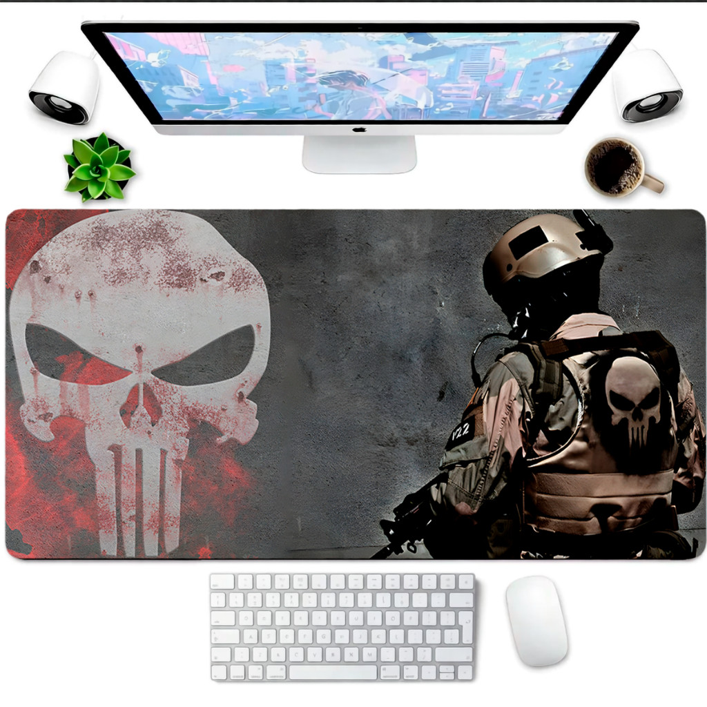 Mouse Pad Gaming Personalizado Masculino Mousepad Profissional 80x30 Antiderrapante Para Setup Gamer Completo PC
