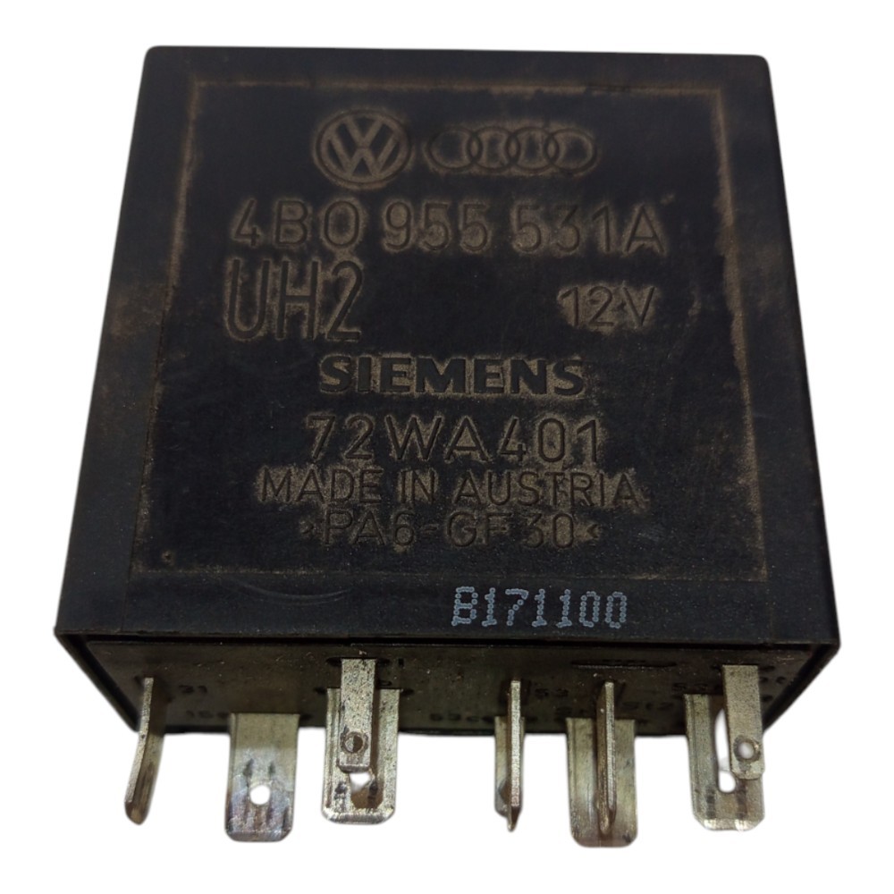 Módulo Relé Limpador Parabrisa Golf Audi 4b0955531a 12v