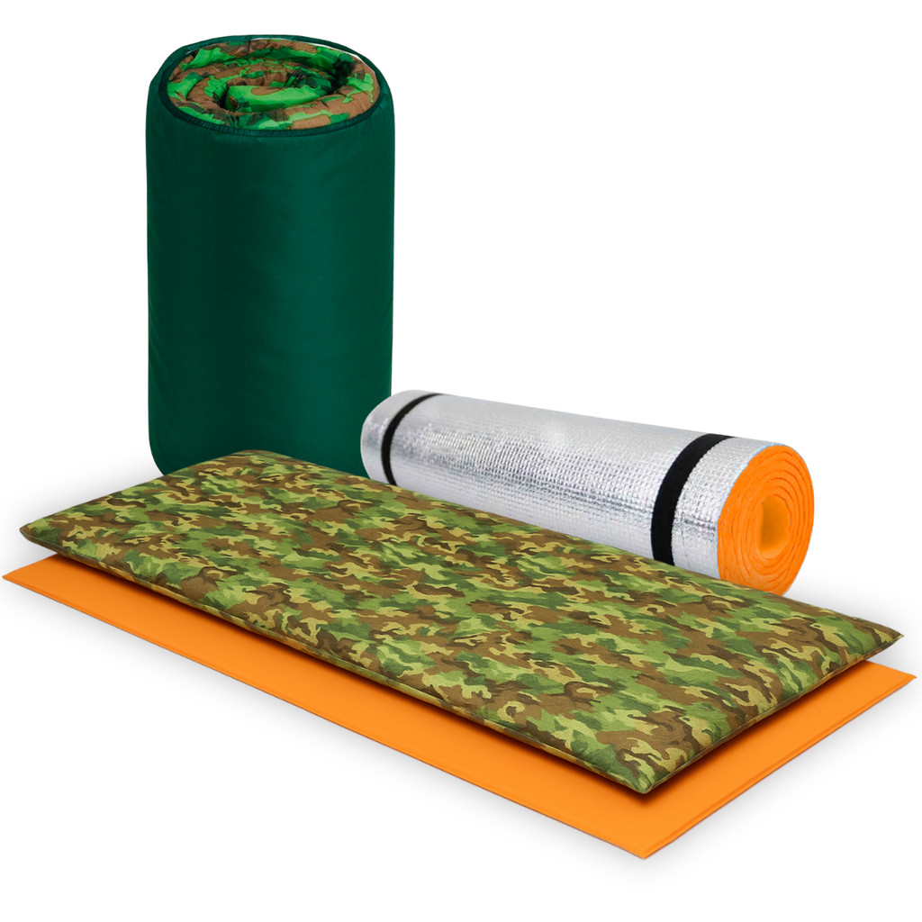 Kit Colchonete Acampamento Solteiro Mor Com Isolante Termico Camping