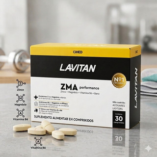 Lavitan ZMA 30 Cápsulas - Saúde e Performance Masculina Cimed !
