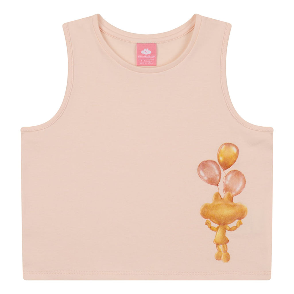 Blusa Regata Infantil Feminina Lilica Ripilica