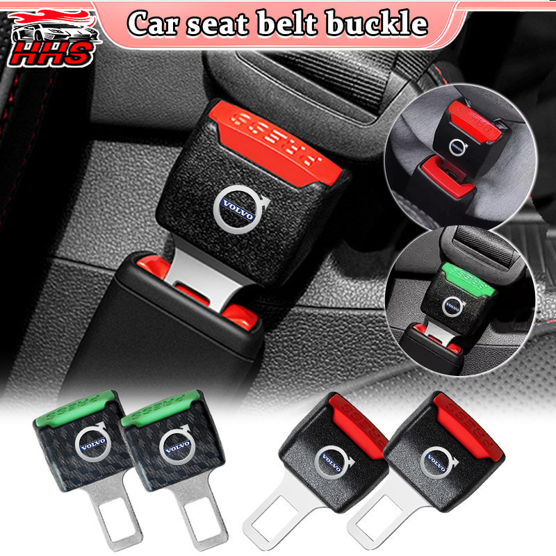 [Estoque Pronto] Volvo Universal Car Safety Belt Clip Extender Cinto De Segurança Clipe Fivela Extensão Ajustável Extend