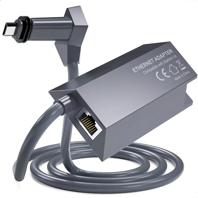 Adaptador Ethernet Rj45 Para Starlink V2 Cabo Lan Internet