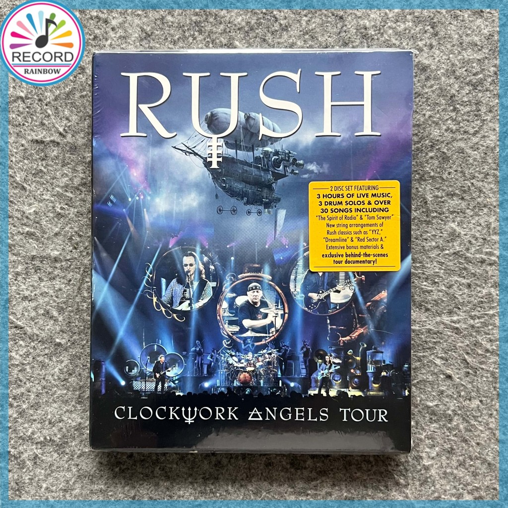 Rush Clockwork Angels Tour Original CD Album [Lacrado] Brand New 1Z07565 ZK