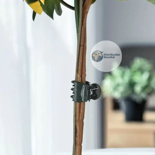 Kit 100 Mini Grampo para Orquídeas Jardim Plantas Floricultura Jardinagem Planta