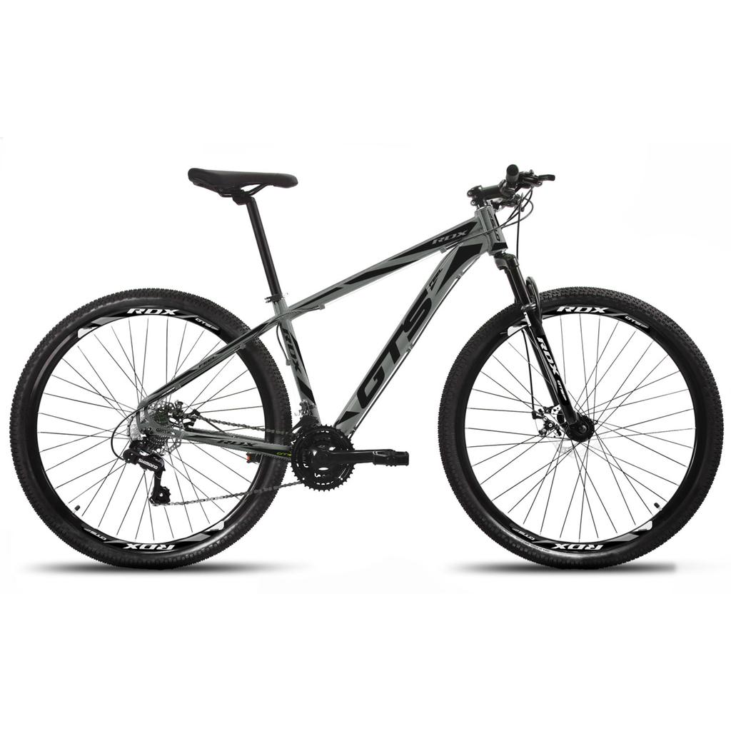 BICICLETA ARO 29 ALUMINIO GTS FEEL RDX FREIO A DISCO 21 MARCHAS SHIMANO
