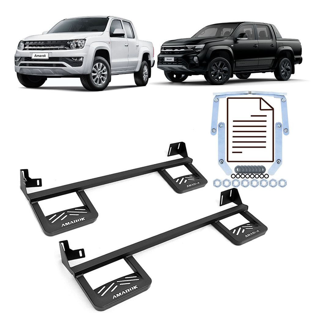 Imagem Estribo Axk Amarok 2010/... Cabine Dupla