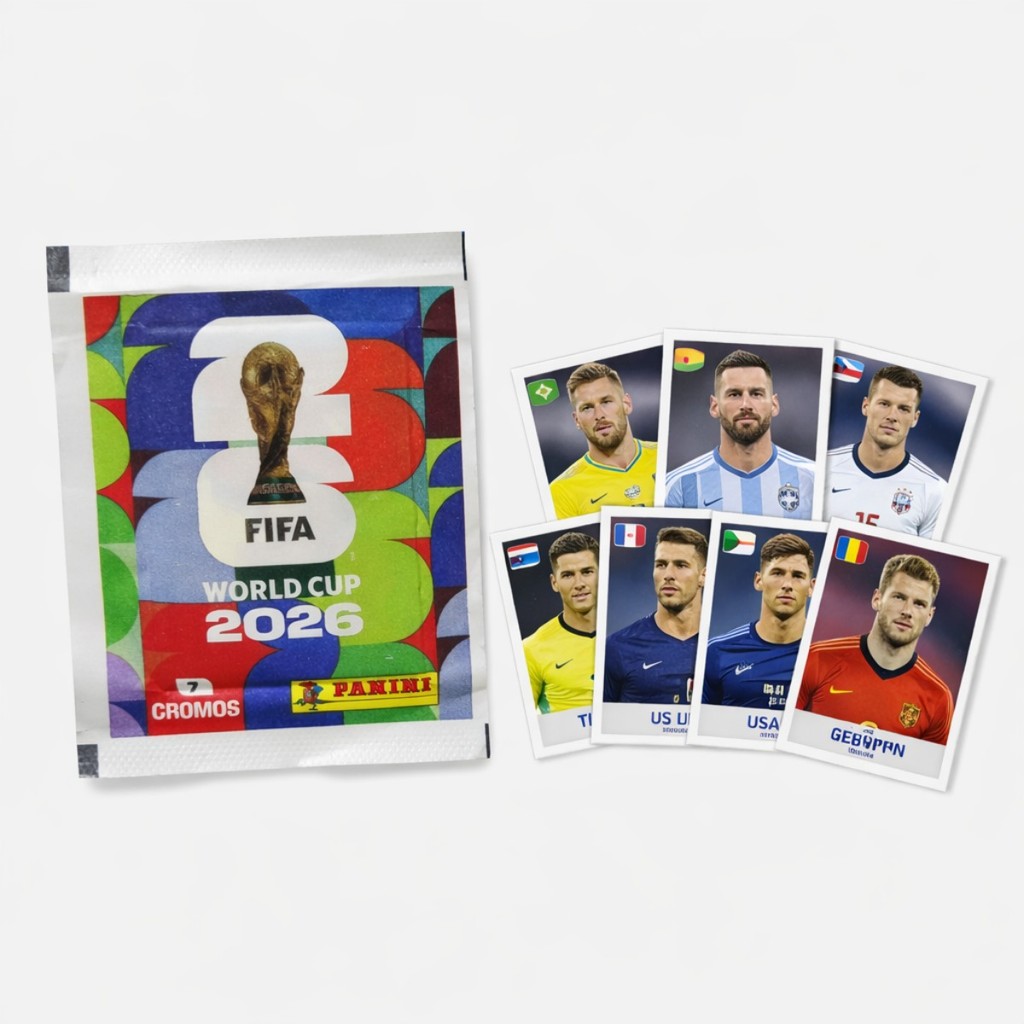 Figurinha da Copa do Mundo FIFA 2026 Complete Seu Álbum   Bater Bafo Colecionar brincar  e trocar
