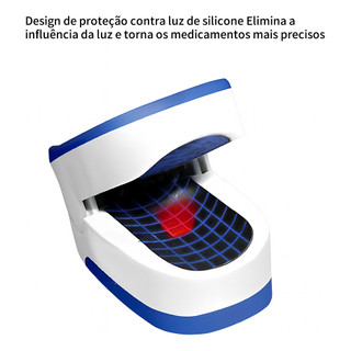 Oxímetro Digital De Dedo Medidor De Saturação De Oxigênio