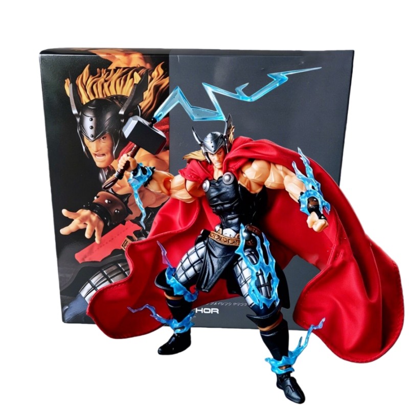 Ko Revoltech Incrível Yamaguchi Thor PVC Action Figure Modelo Brinquedo Colecionável Presente De Aniversário Para Fãs Cr