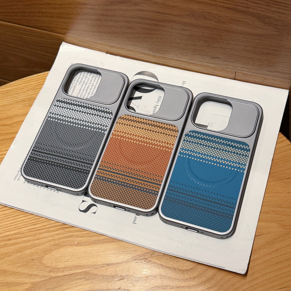 Adequado para OnePlus 15T Novo estilo, capa de telefone com textura Kevlar, adsorção magnética forte, textura simples de