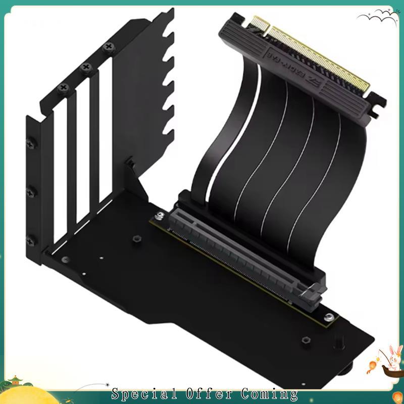 Kit De Suporte Para Placa Gráfica Vertical , 15cm , PCI-E 4.0 X16 , Cabo Riser , De Vídeo , GPU , Preto