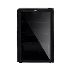 Refrigerador Expositor Vertical EOS 80 Litros Eco Gelo All Black EEV90P 220V