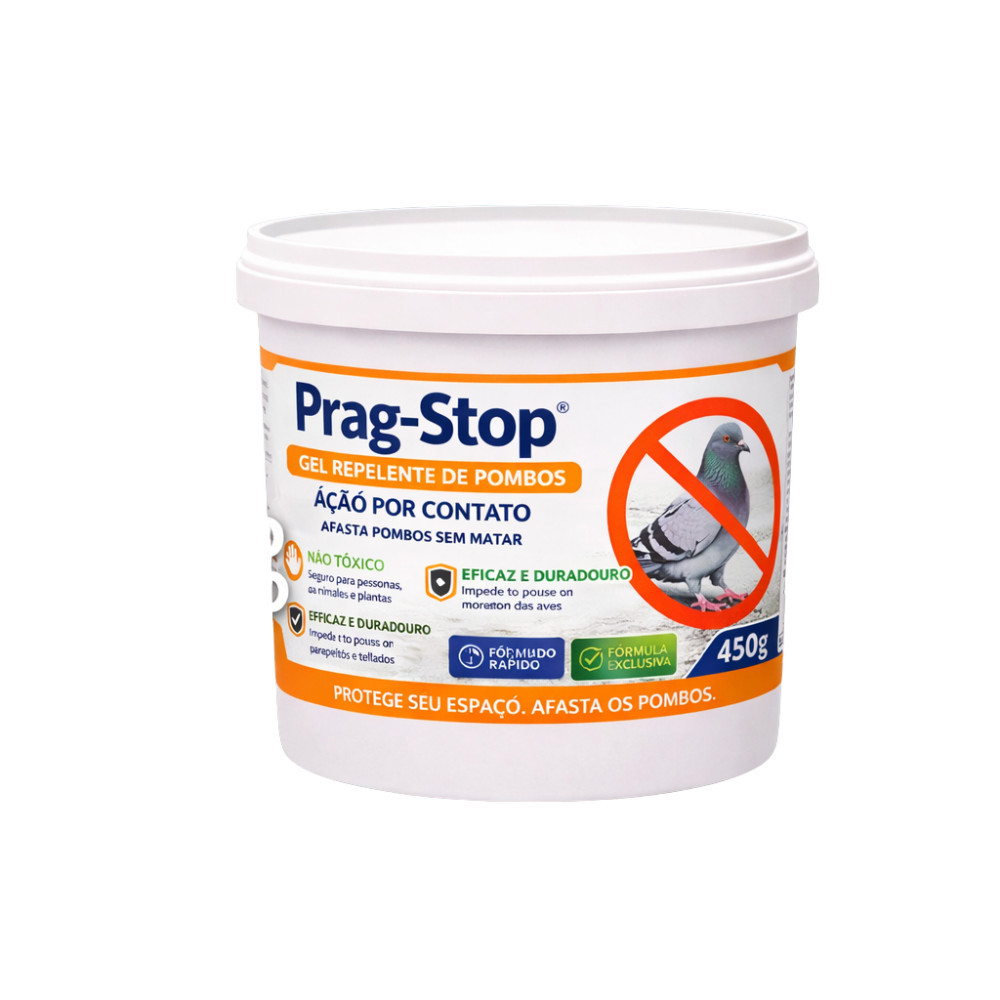 Repelente Pombos Gel Para espantar pombos1kg - Gel Espanta Morcegos Pombos | Inibe Pouso | Uso Externo