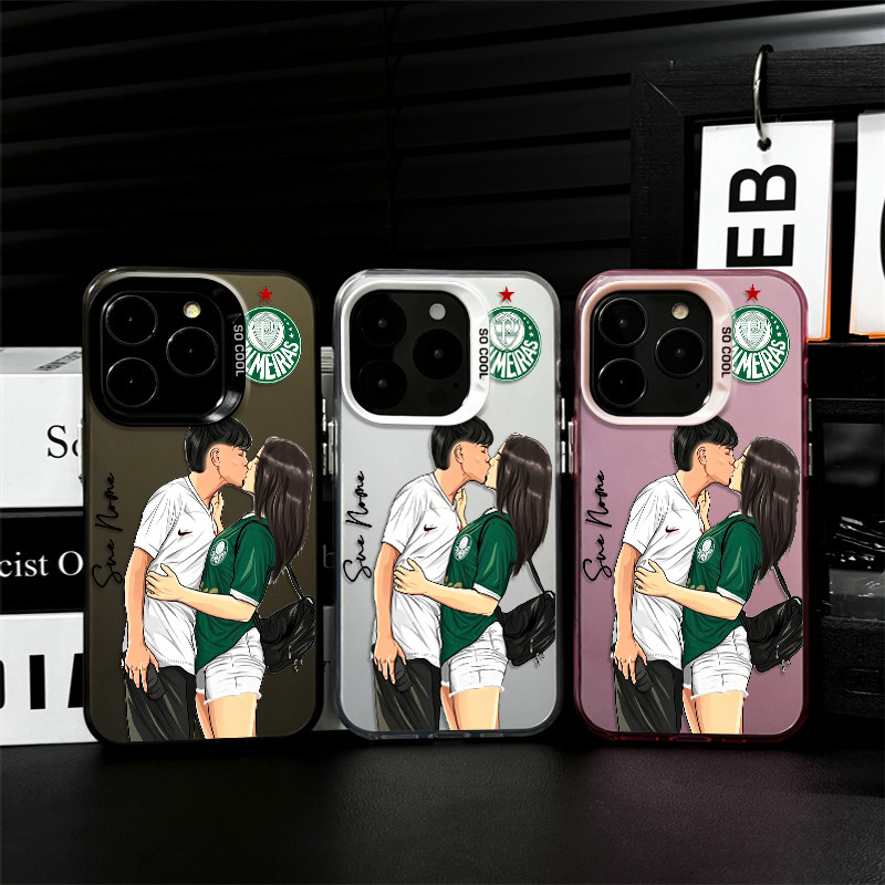 Capinha personalizada torcedores do Palmeiras Para iPhone 11 normal 16 15 17 14 11 12 13 pro max 15 Plus 14 Pro Capa