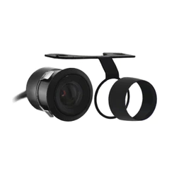 Camera de Ré Estacionamento Automotiva H-Tech CR130 Universal Dianteira Encaixe Borboleta Parachoque Resistente Água