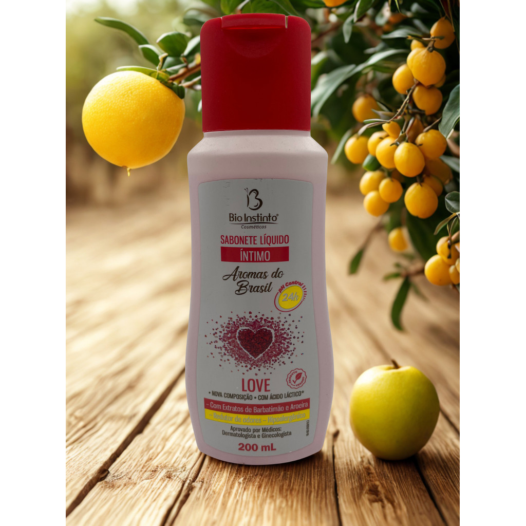 Sabonete Natural com Barbatimão e Aroeira – Bio Instinto Love