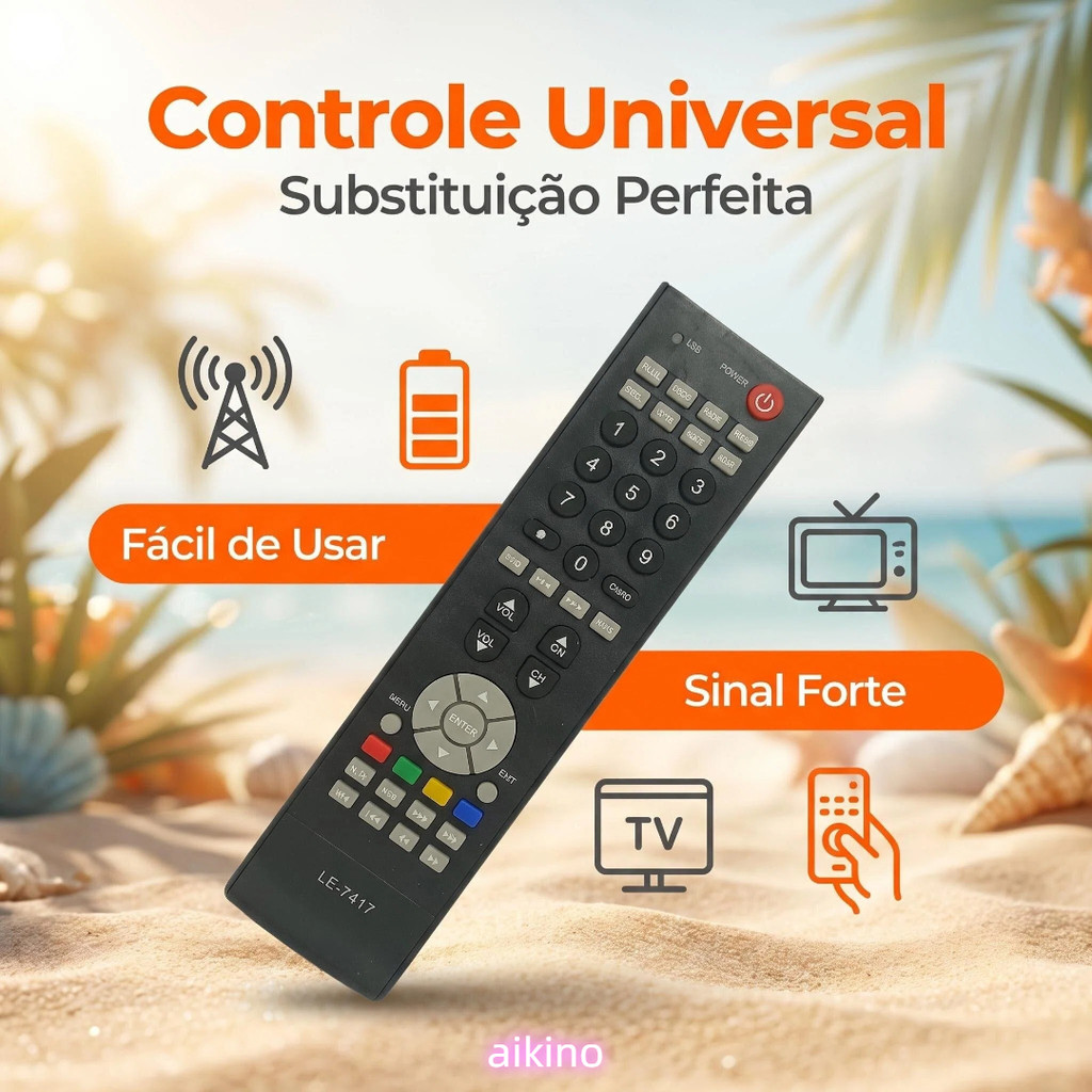 Controle Remoto Para Tv Lcd Semp Toshiba Ct6420 6360 Lc3246